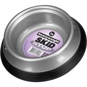 JW Pet Heavyweight Skid Stop Bowl - Medium - 8" Wide x 2" High